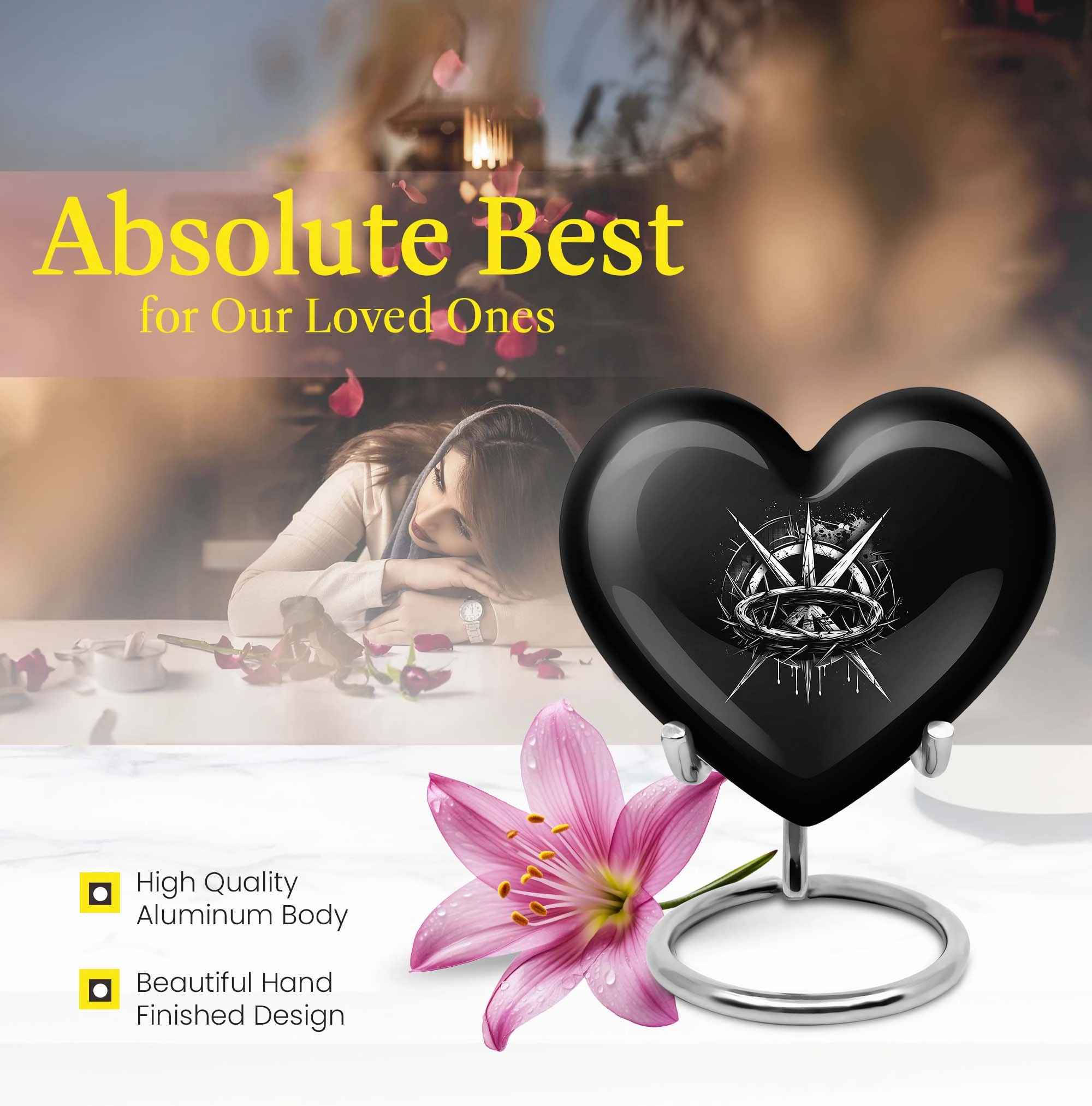 Treasured Devotion Catholic Ash Holder