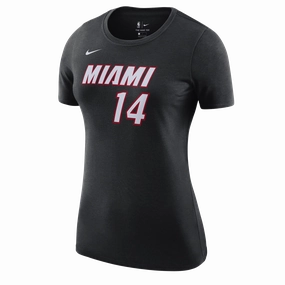 Tyler Herro Nike Icon Black Name & Number Women's Tee