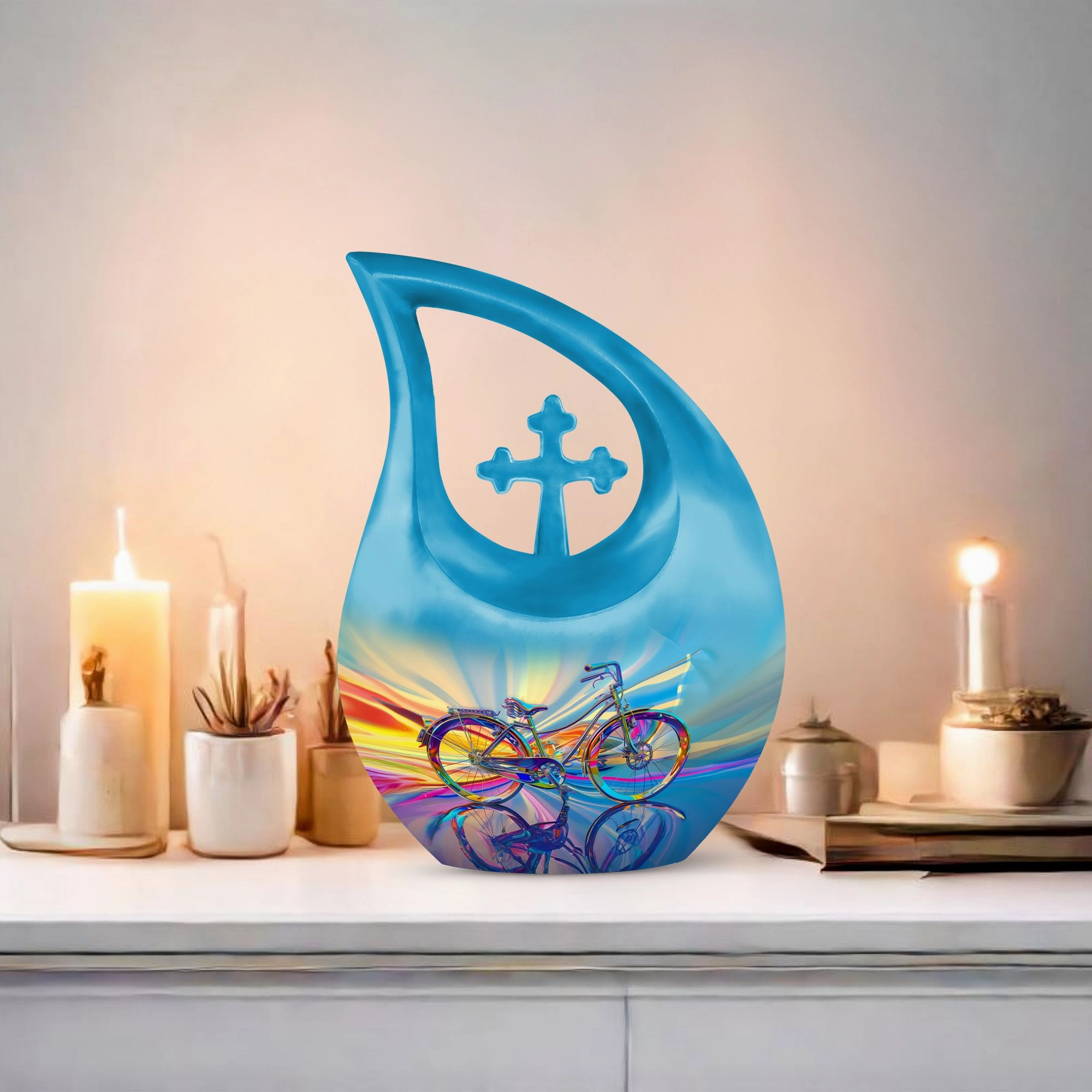 Velocity Whirl Memorial Cremation Urn For Ashes