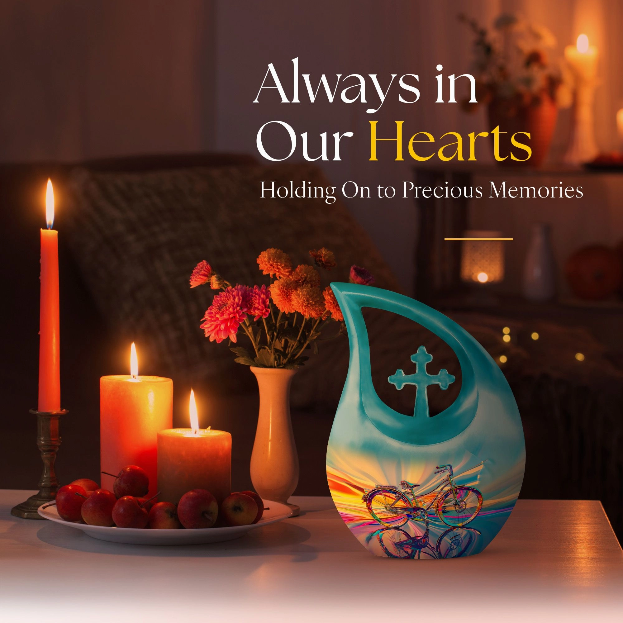 Velocity Whirl Memorial Cremation Urn For Ashes