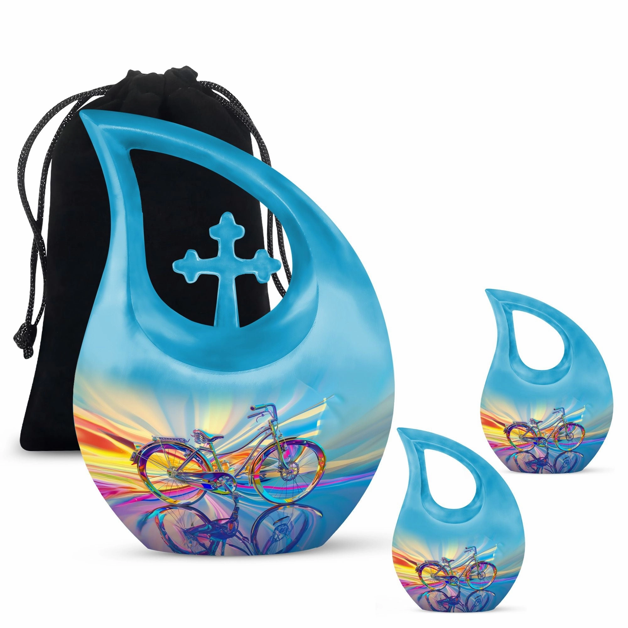 Velocity Whirl Memorial Cremation Urn For Ashes