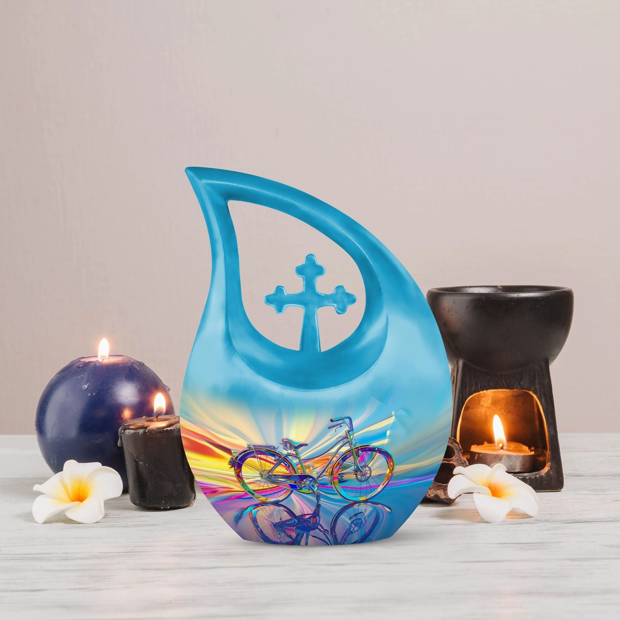 Velocity Whirl Memorial Cremation Urn For Ashes