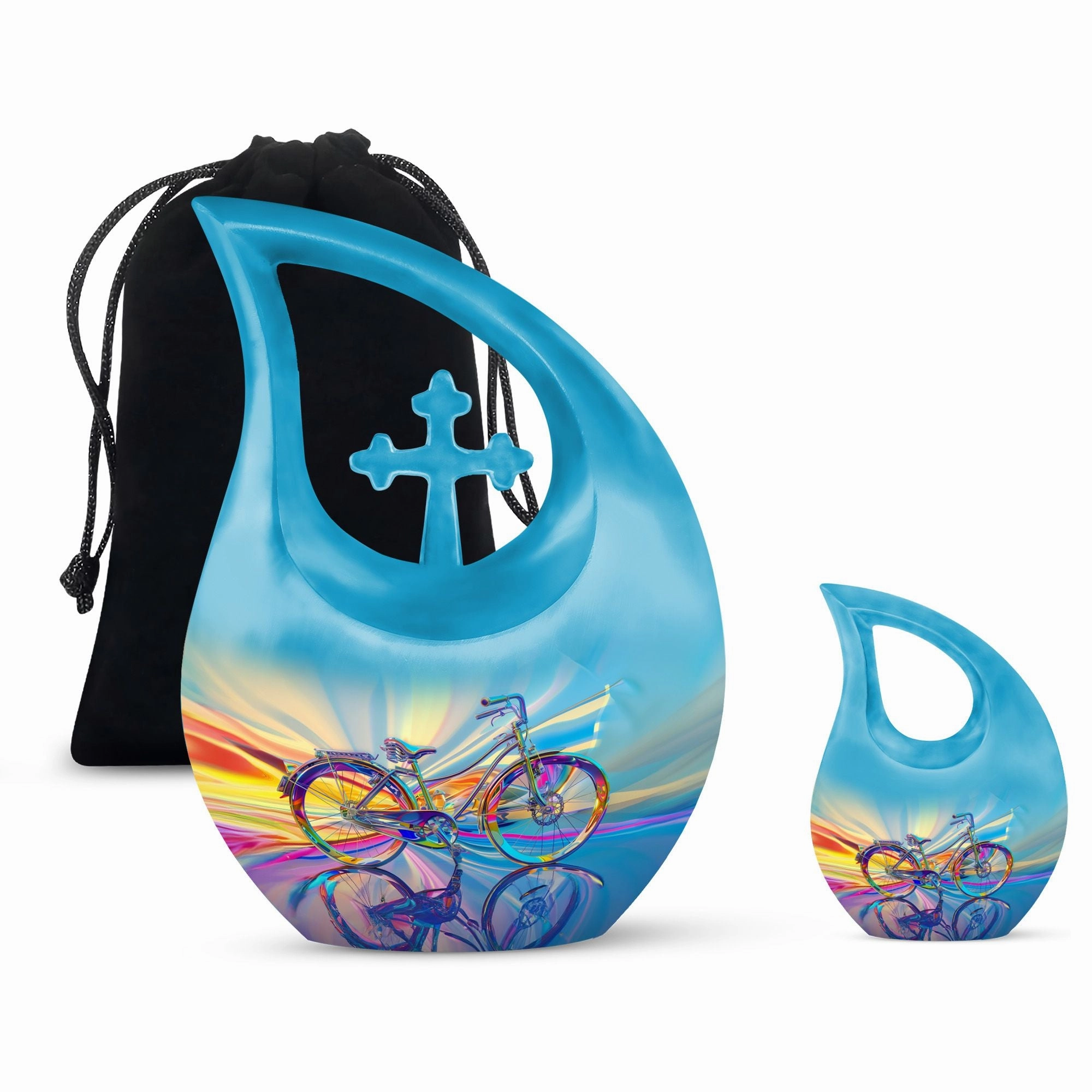 Velocity Whirl Memorial Cremation Urn For Ashes