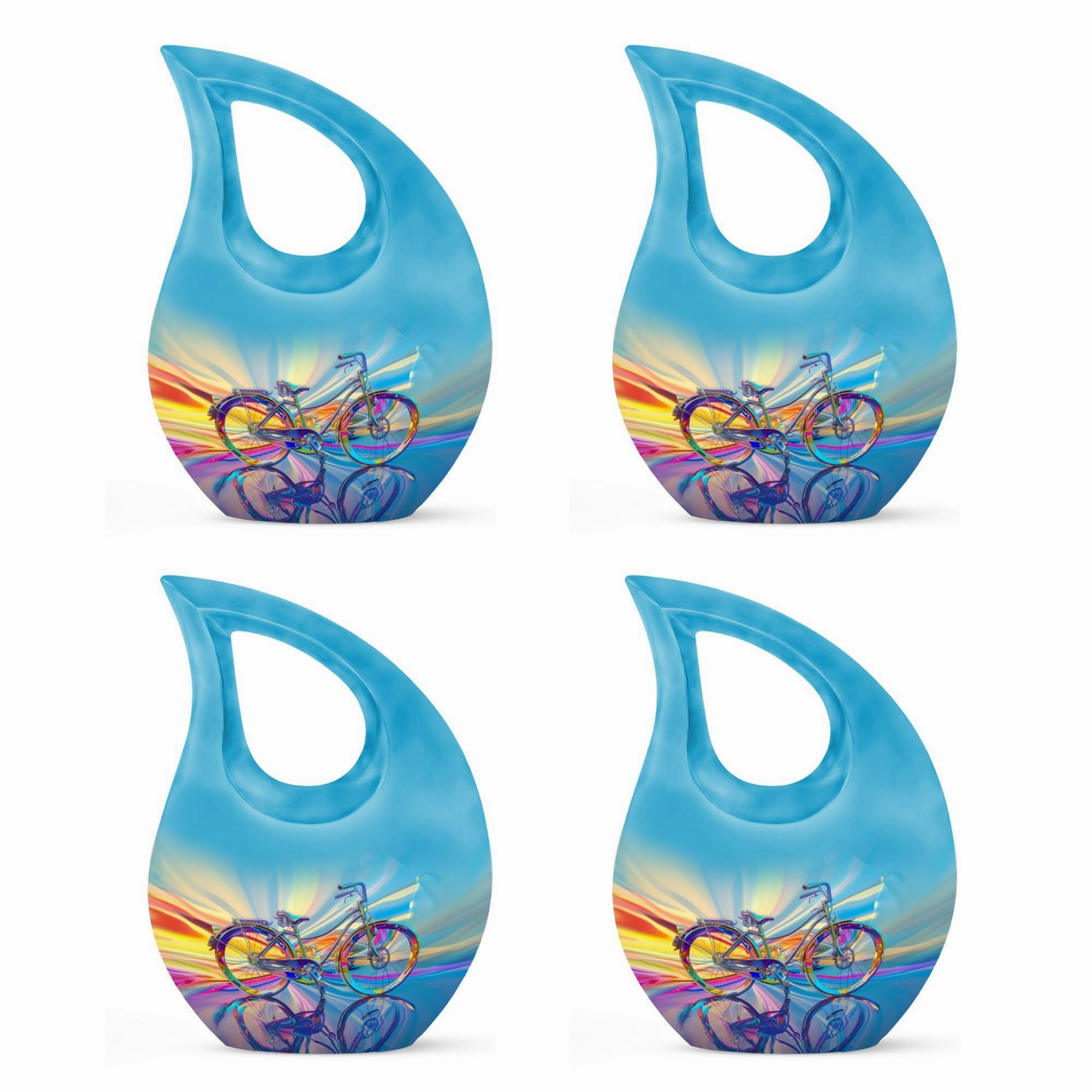 Velocity Whirl Memorial Cremation Urn For Ashes