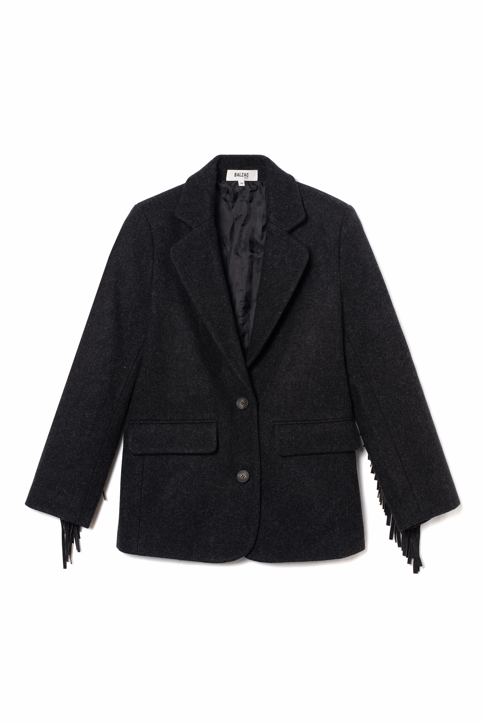 Veste Marceau gris anthracite