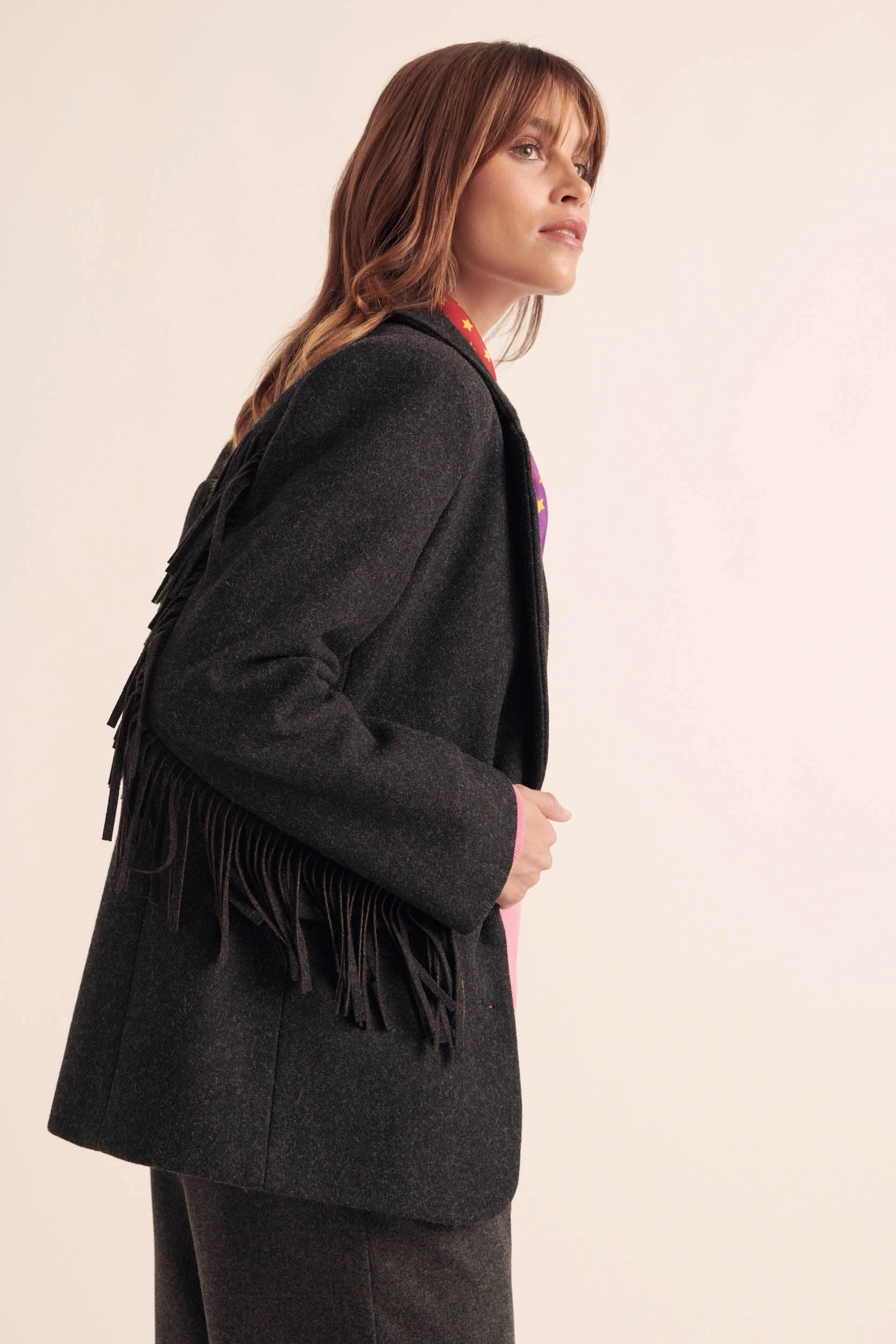 Veste Marceau gris anthracite