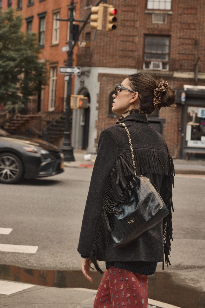 Veste Marceau gris anthracite