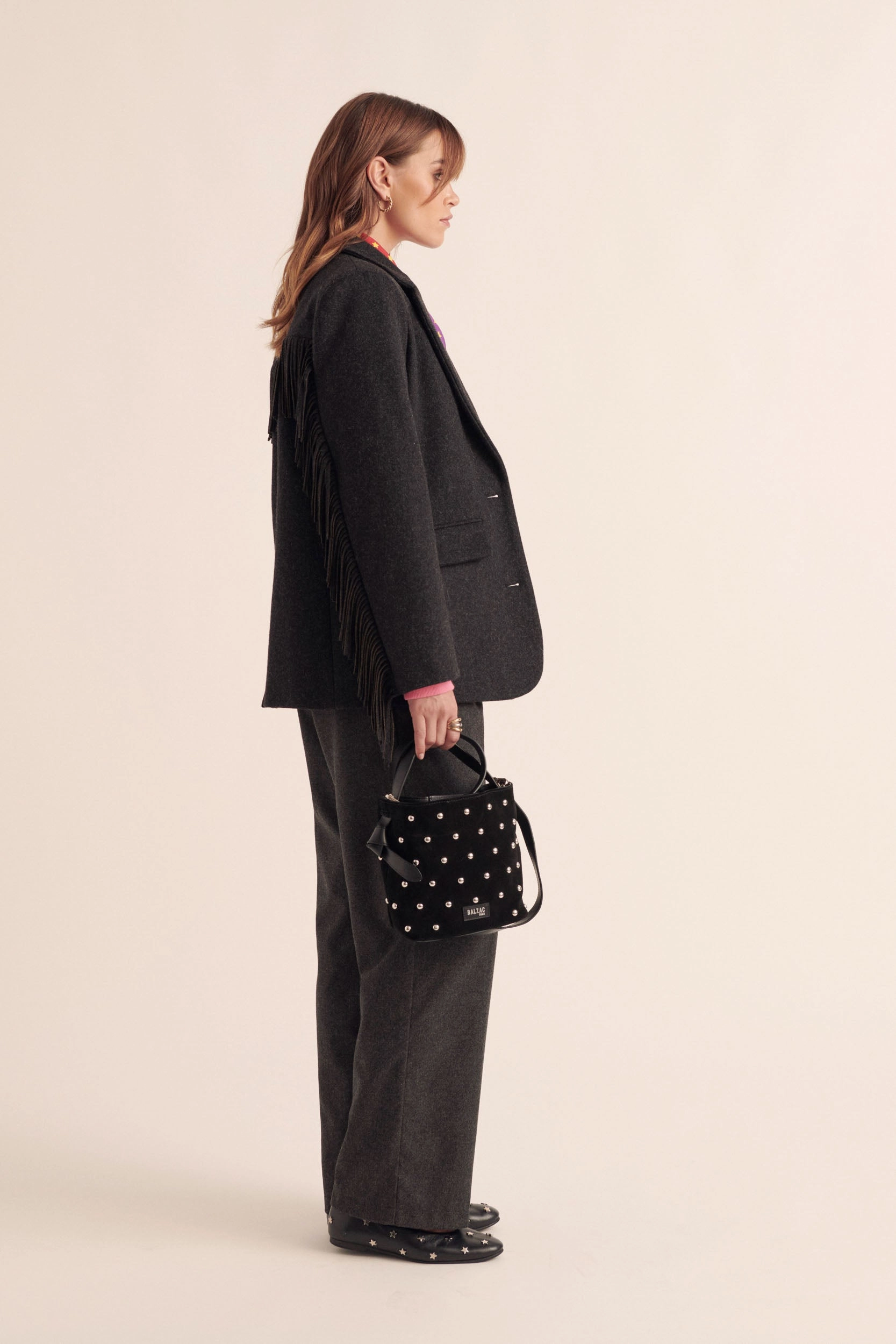Veste Marceau gris anthracite
