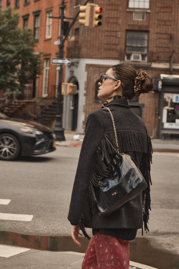 Veste Marceau gris anthracite