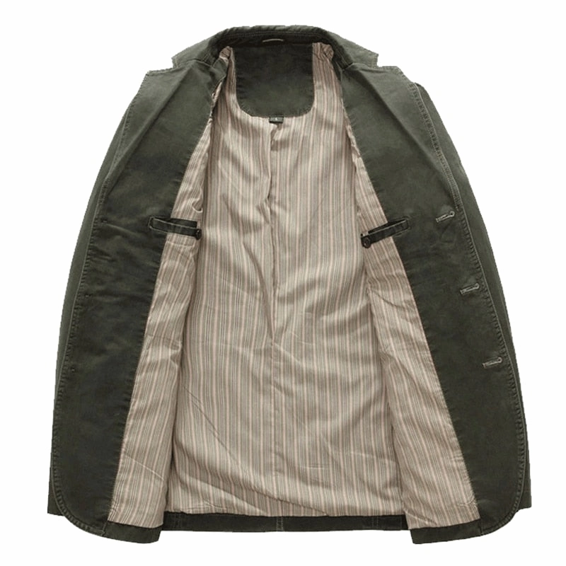 West Louis™ Spring Military Style Cotton Jacket