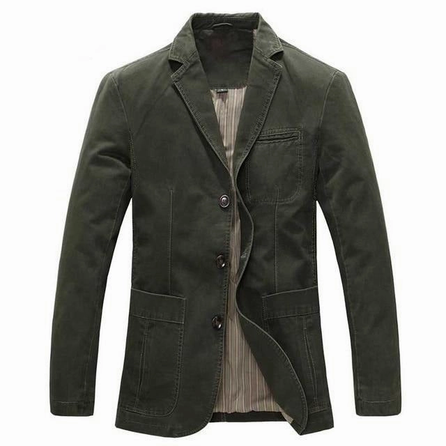 West Louis™ Spring Military Style Cotton Jacket