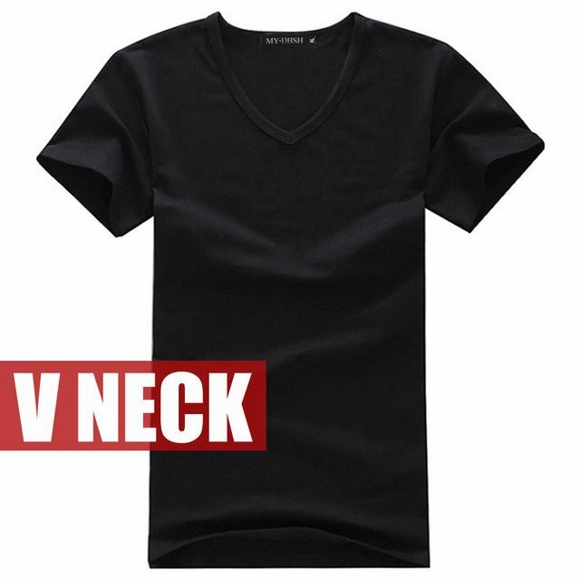 West Louis™ V-neck Cotton T-Shirt