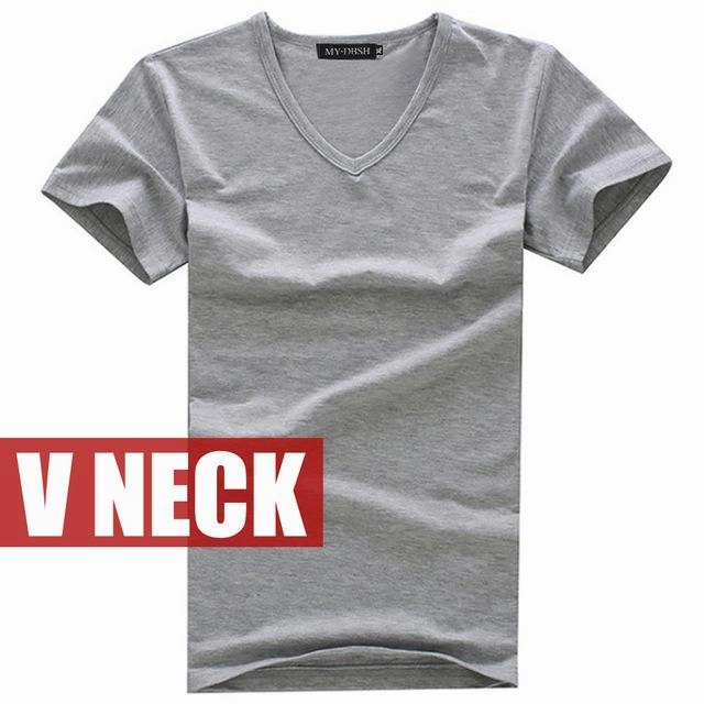 West Louis™ V-neck Cotton T-Shirt