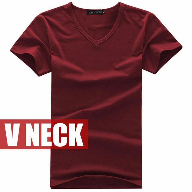 West Louis™ V-neck Cotton T-Shirt