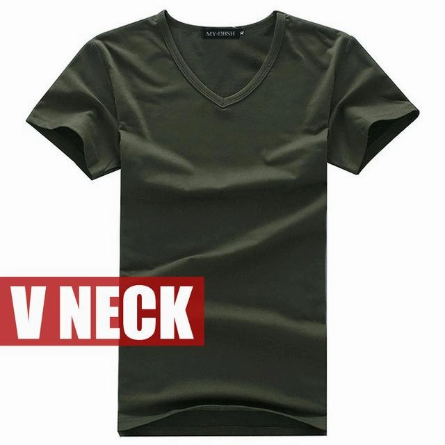West Louis™ V-neck Cotton T-Shirt