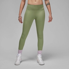 Women's Jordan Sculpt Leggings - OIL GREEN/PHANTOM