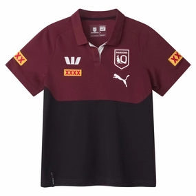 Women's State Of Origin Queensland Maroons 2025 Team Polo