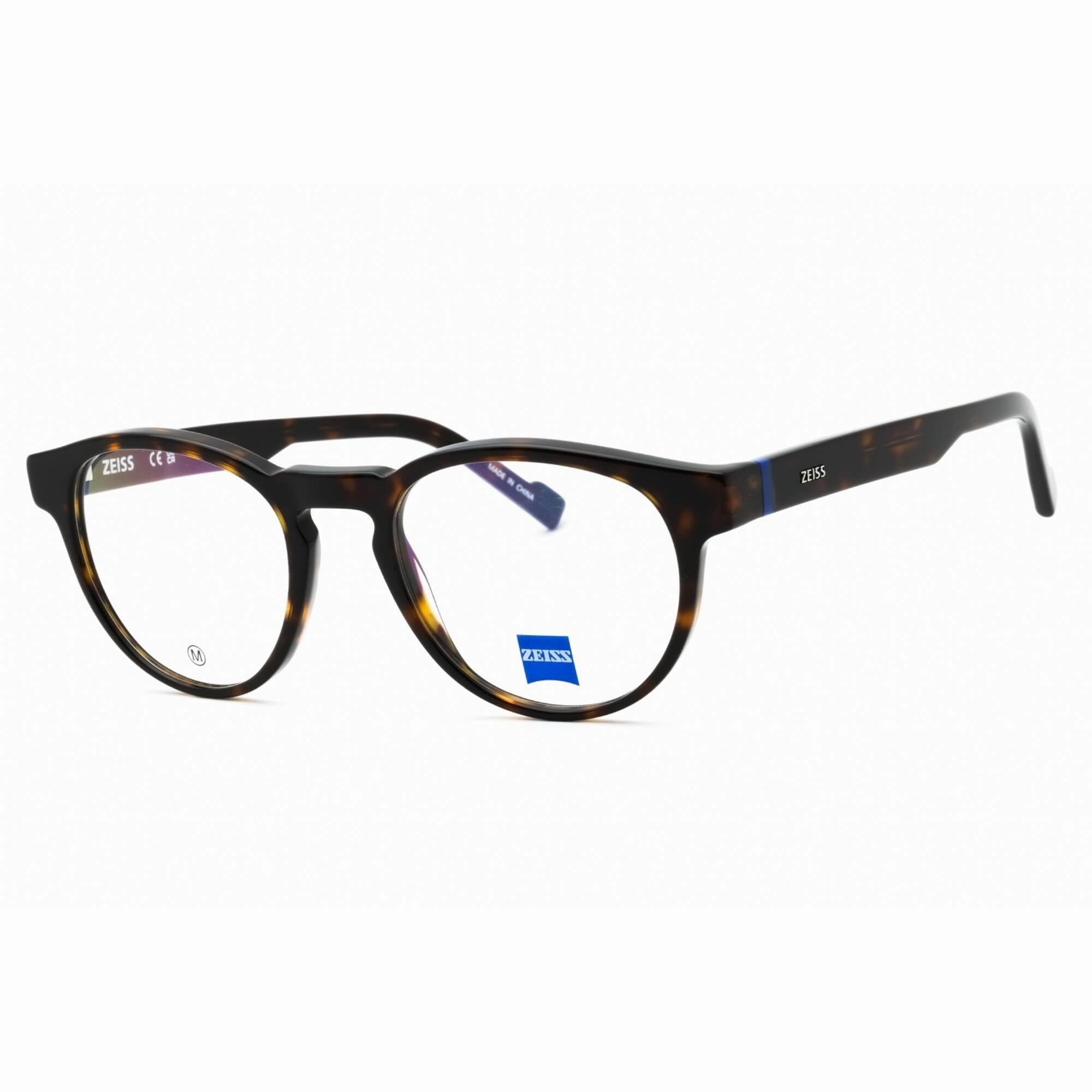 Zeiss Men's Eyeglasses - Dark Tortoise Acetate Full Rim Oval Shape Frame| ZS23535 239