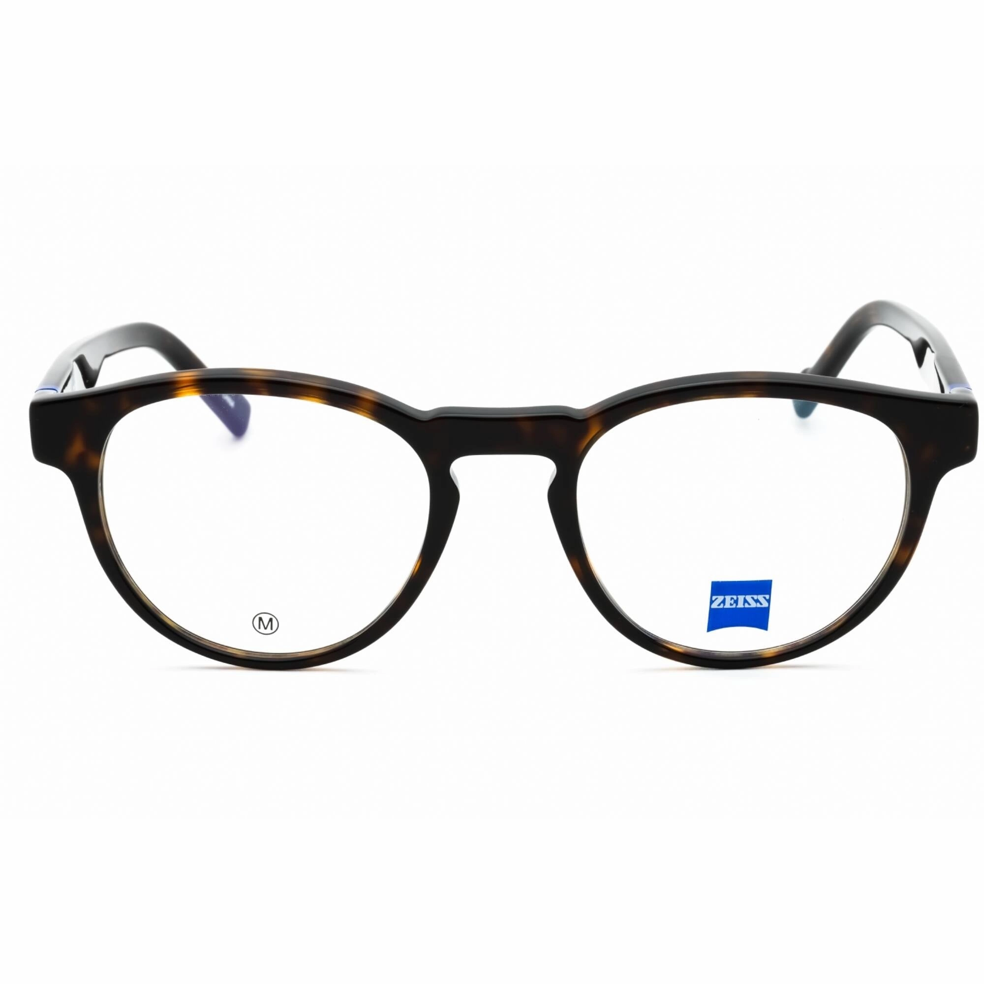 Zeiss Men's Eyeglasses - Dark Tortoise Acetate Full Rim Oval Shape Frame| ZS23535 239
